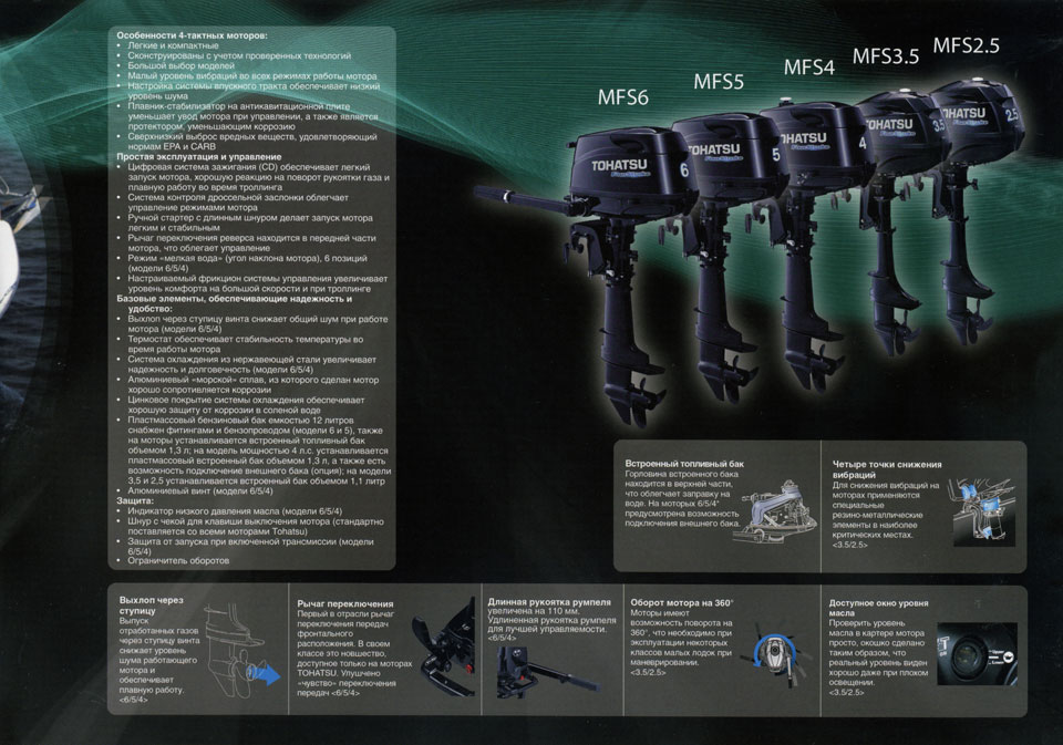   Tohatsu 2014 - mfs6, mfs5, nfs4, mfs3.5, mfs2.5