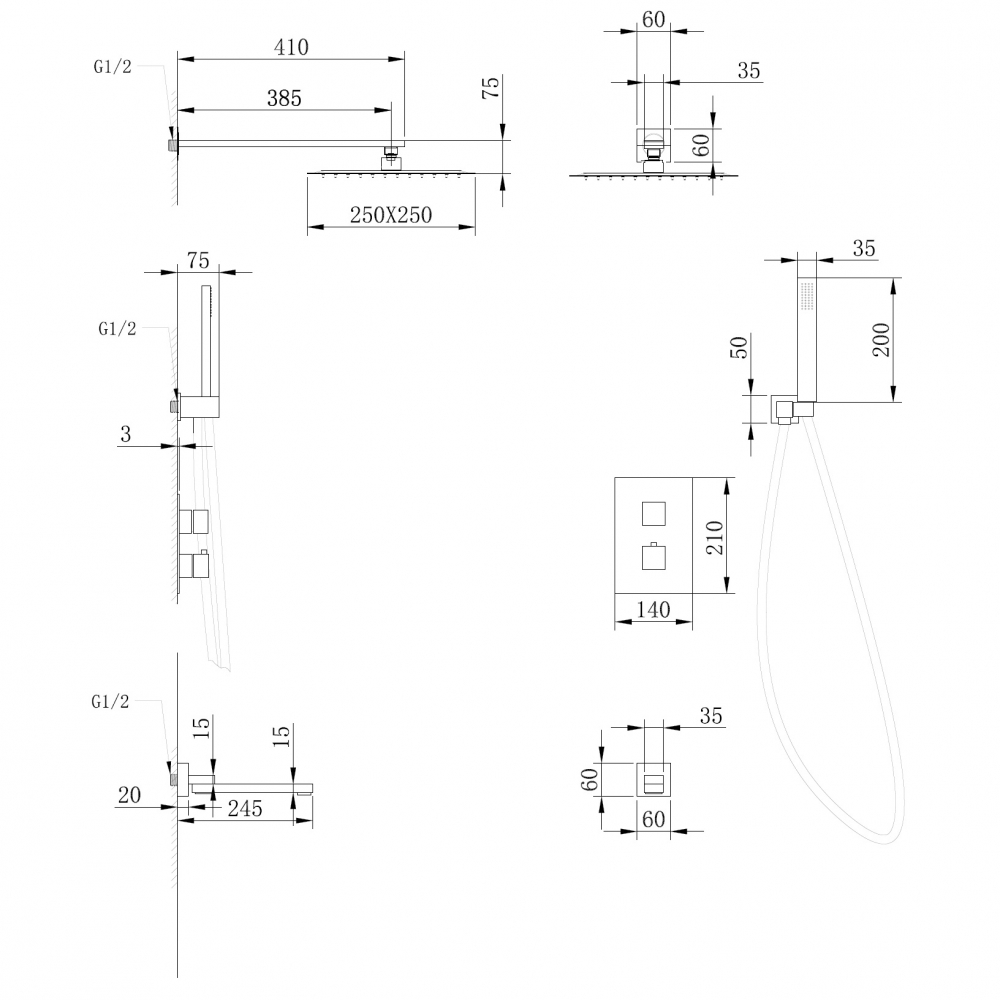 ������� ������� ABBER Daheim AF8250B �������� ������� � �������, ���������, ������ �������