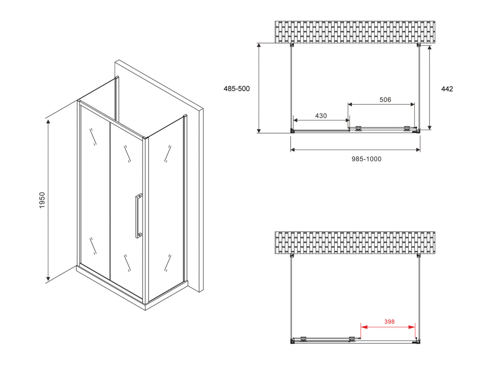 ������� ������ ABBER Schwarzer Diamant AG30100H-S50-S50