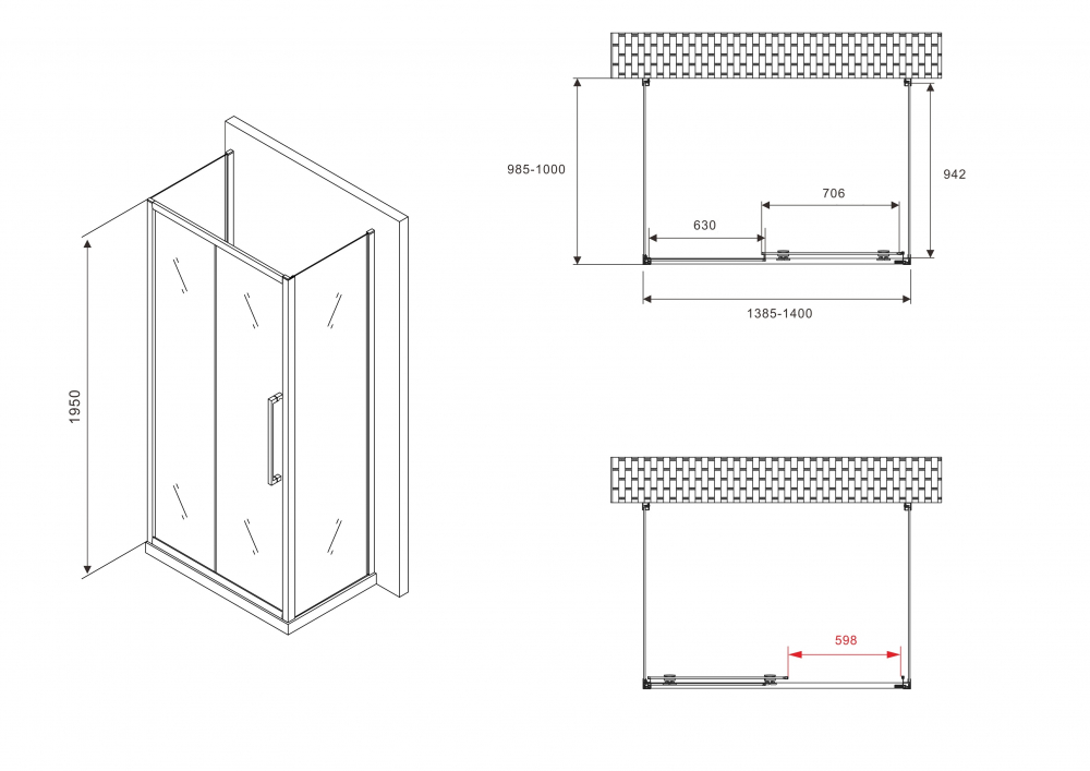 ������� ������ ABBER Schwarzer Diamant AG30140H-S100-S100