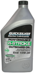 моторное масло Quicksilver Performance 4-stroke Outboard
