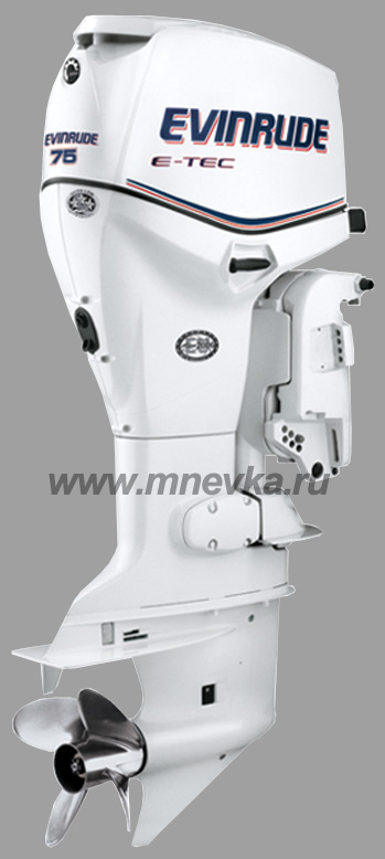 Evinrude E75 e-tech 2012,  