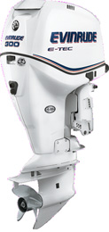 evinrude v6 300 ..