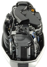 структура двигателя Honda BF135