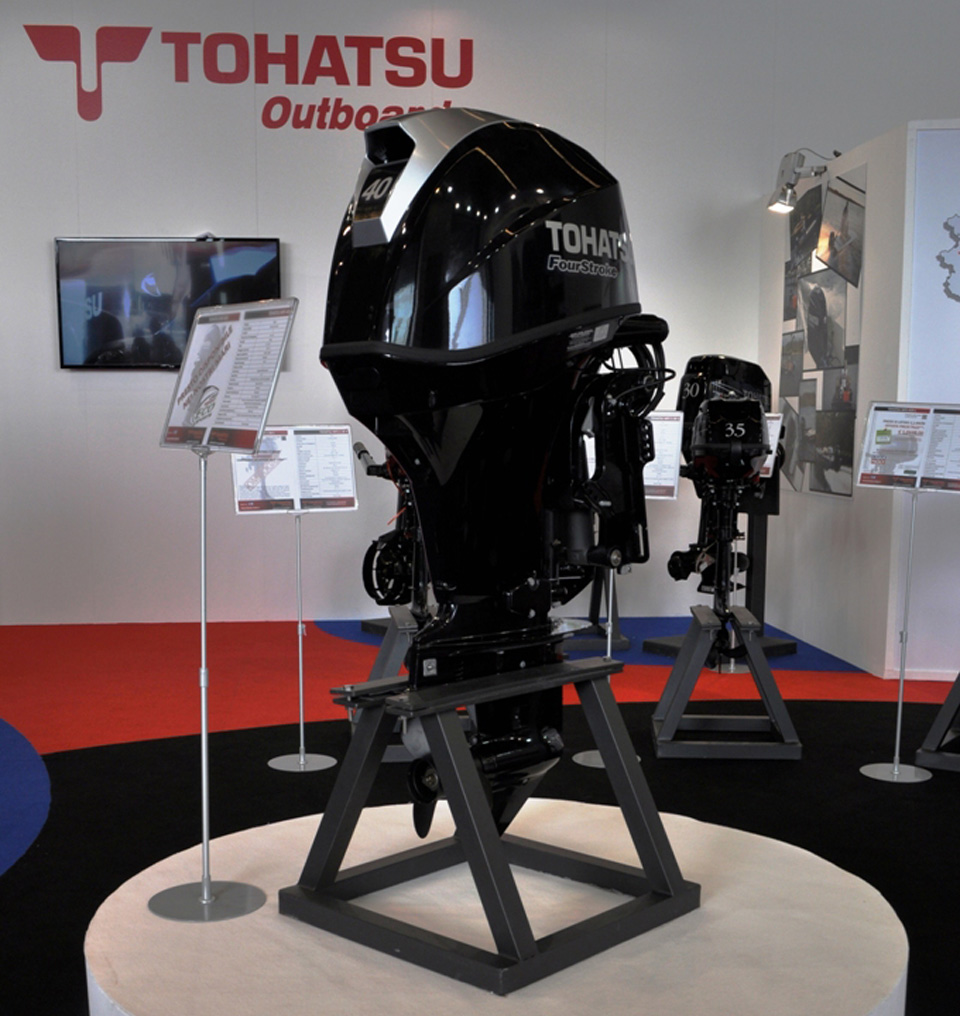 презентация нового мотора Tohatsu 40 л.с.