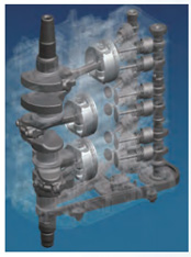 Mechanically Efcient DOHC 12-Valve Engine DF50A, DF60A