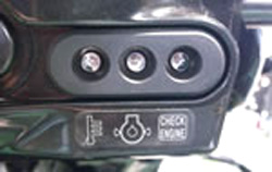 Engine Monitoring LED Indicators Outboard DF25A