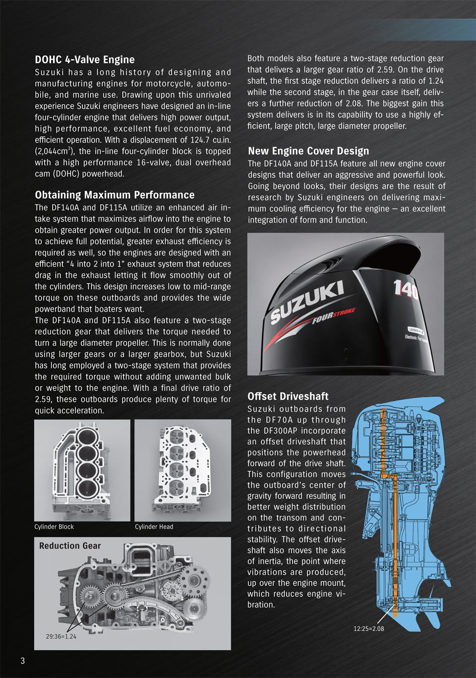 Suzuki DF140A DF115A maximum performance