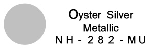 oyster silver metallic